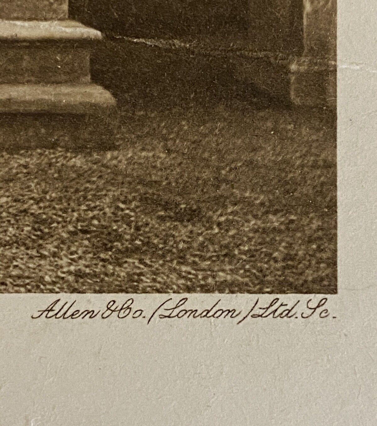 R.E. Strawbridge & Wife Elliott & Fry Photogravure on Horses for Fox Hunt - Image 9