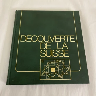 Découverte de la Suisse Vol 11 1983 Christian Lohner Thun Brienz Oberland w/ Map