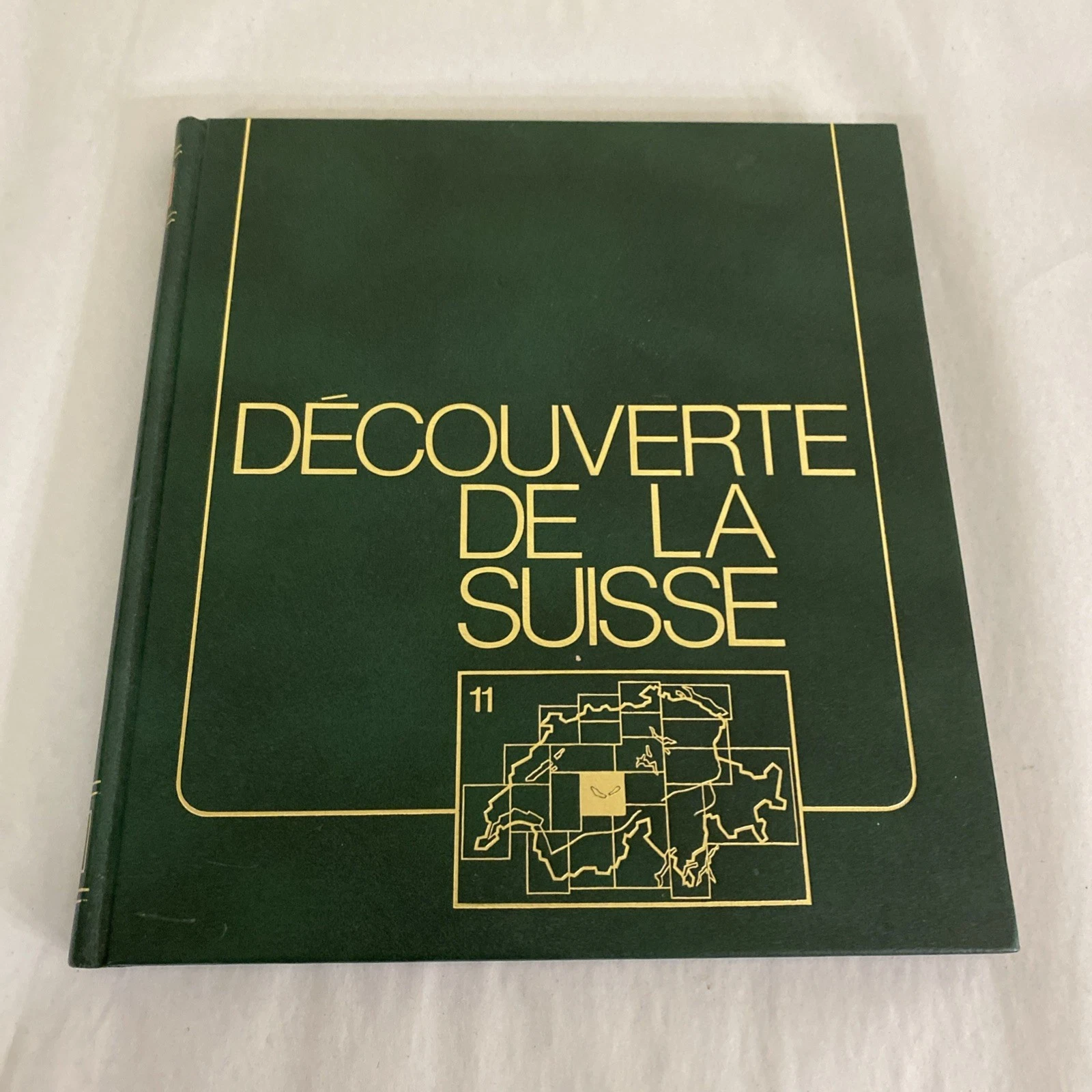Découverte de la Suisse Vol 11 1983 Christian Lohner Thun Brienz Oberland w/ Map