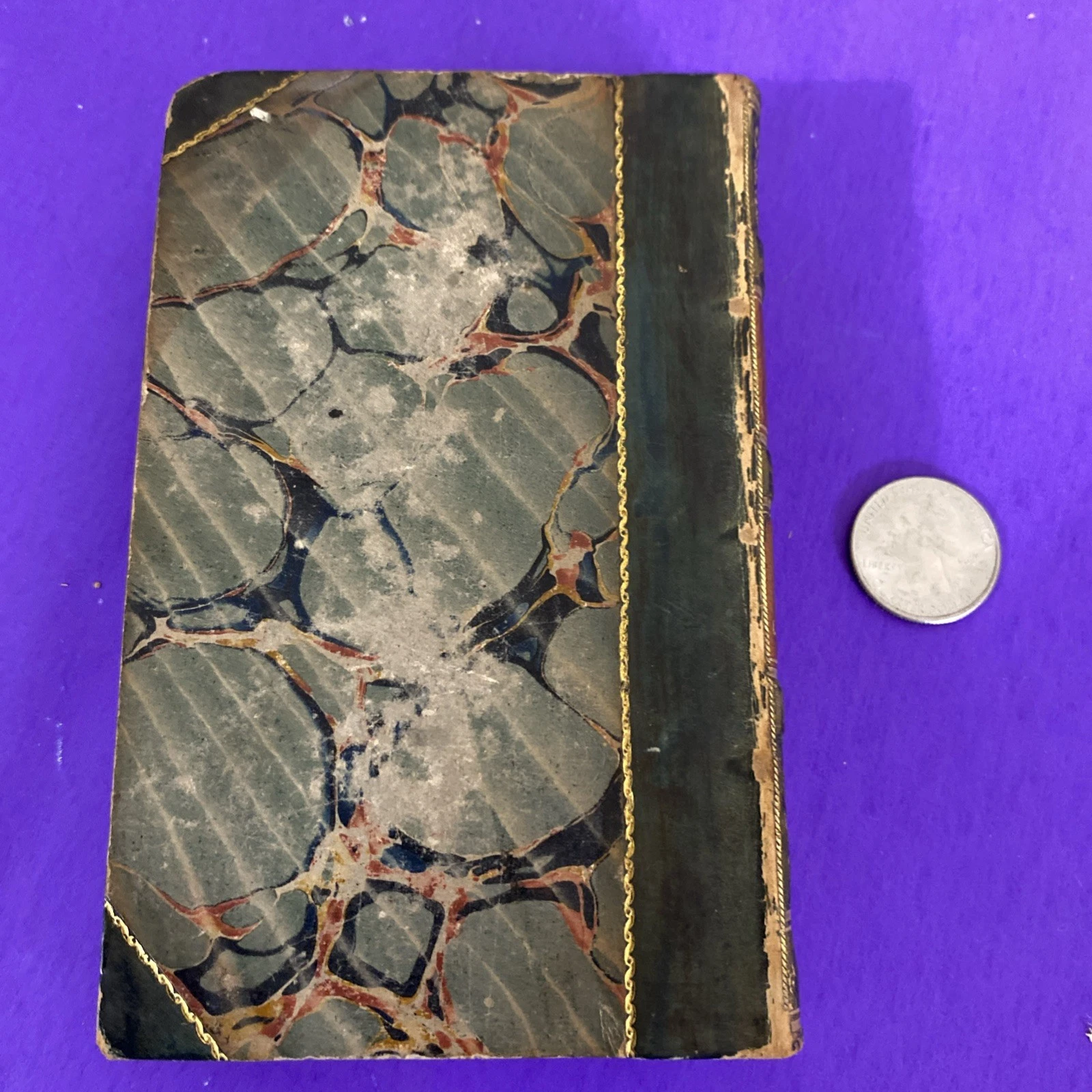 1826 Percy Anecdotes Vol VI Science Literature Banks Nichols Leather Book - Image 11