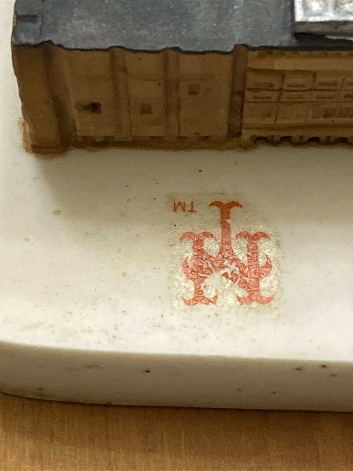 Polo Grounds New York Giants Ceramic Replica Baseball Stadium - Image 11