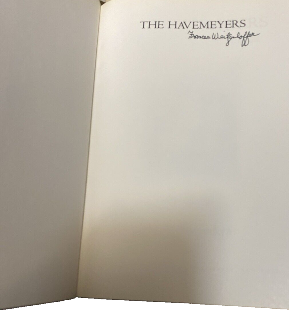 The Havemeyers Signed By Frances Weitzenhoffer Hardcover Book - Image 4