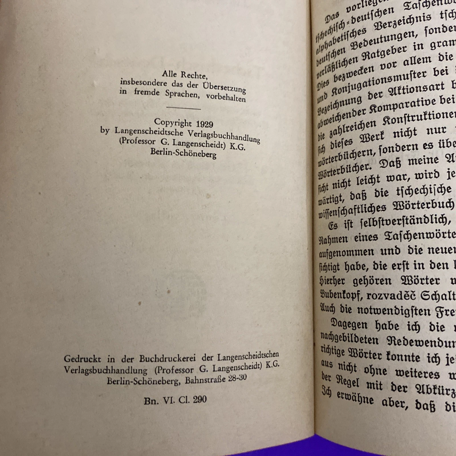 1929 Langenscheidt Czech German Pocket Dictionary Kabesch 5th Ed - Image 7
