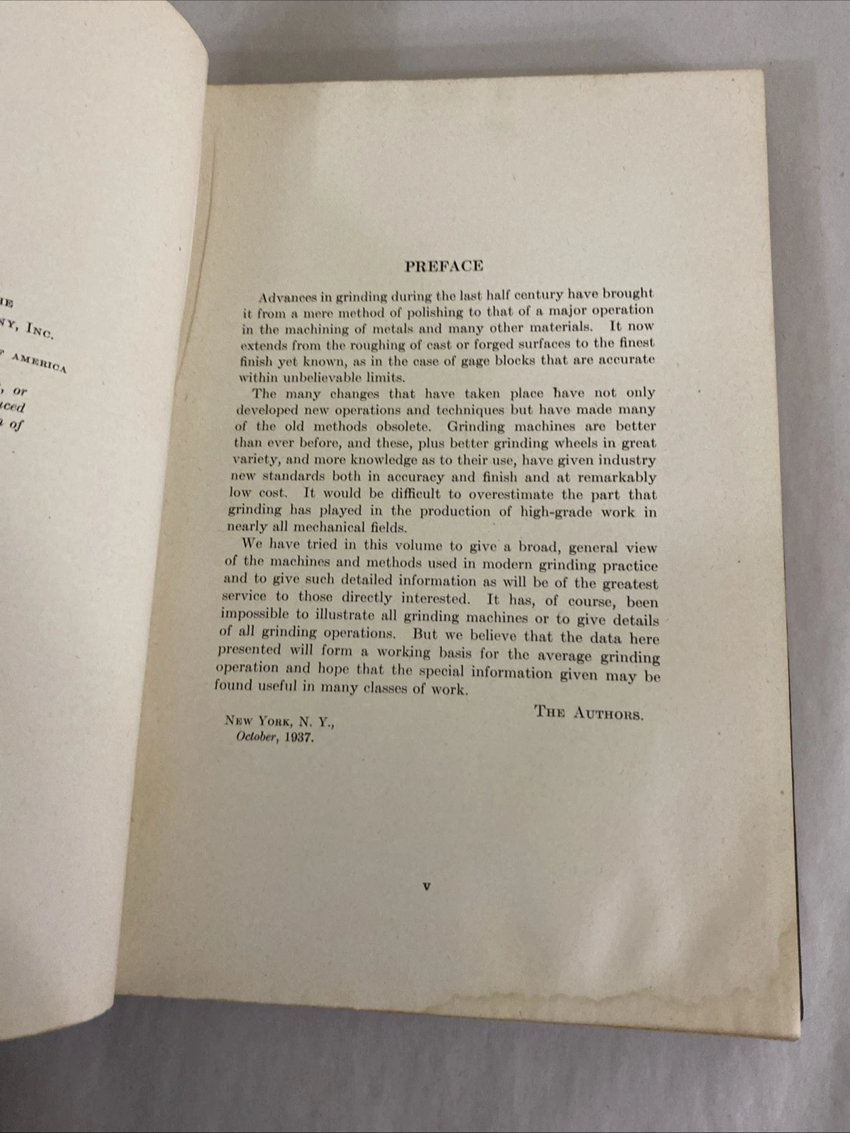 Grinding Practice 1937 McGraw-Hill Colvin & Stanley 1st Ed Rev Impr Illus USA HB - Image 6