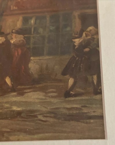 UK England London Wych Street Strand Days of Hogarth Vintage Sealed Print - Image 3