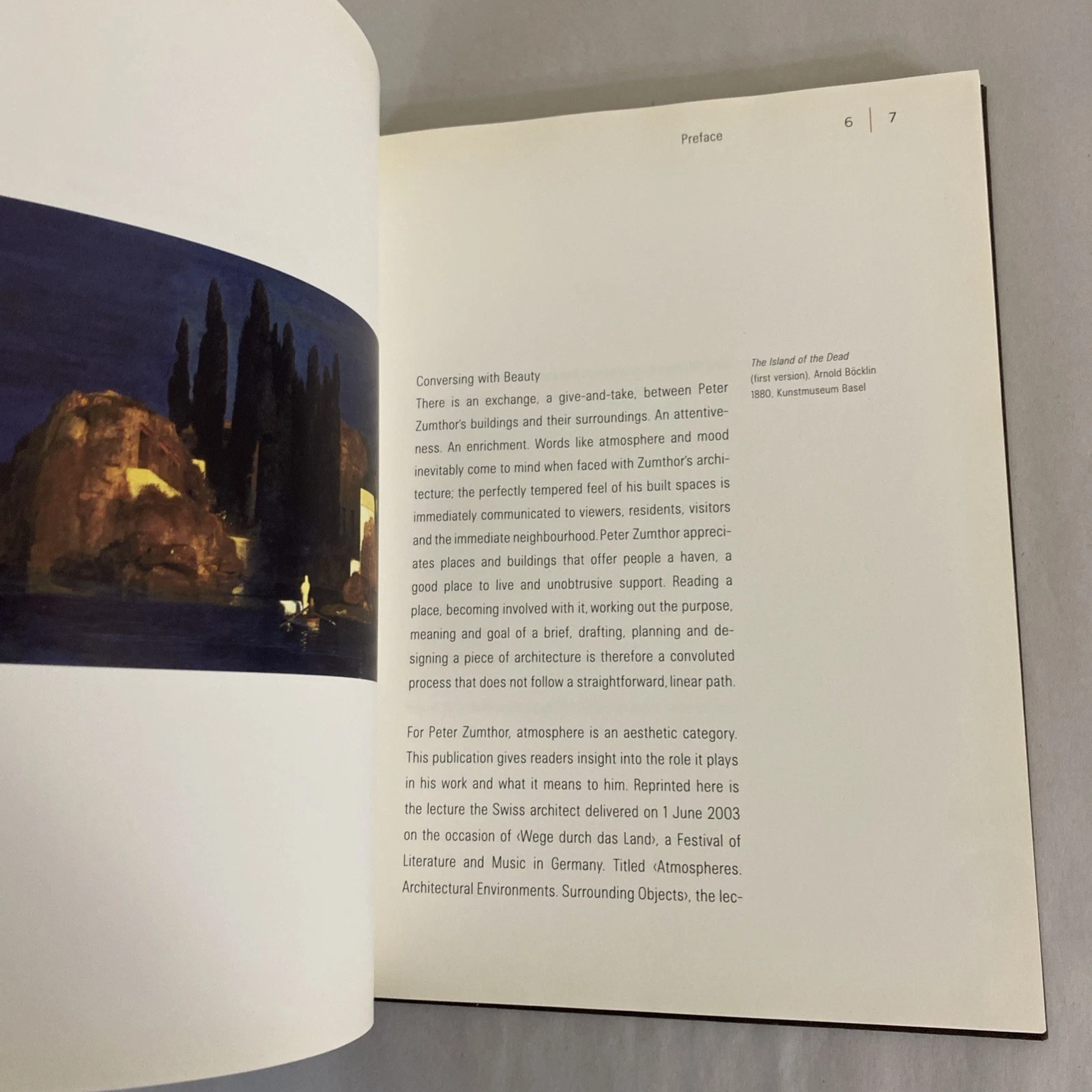 Atmospheres Peter Zumthor 2012 Birkhauser hardcover architecture theory book eng - Image 4