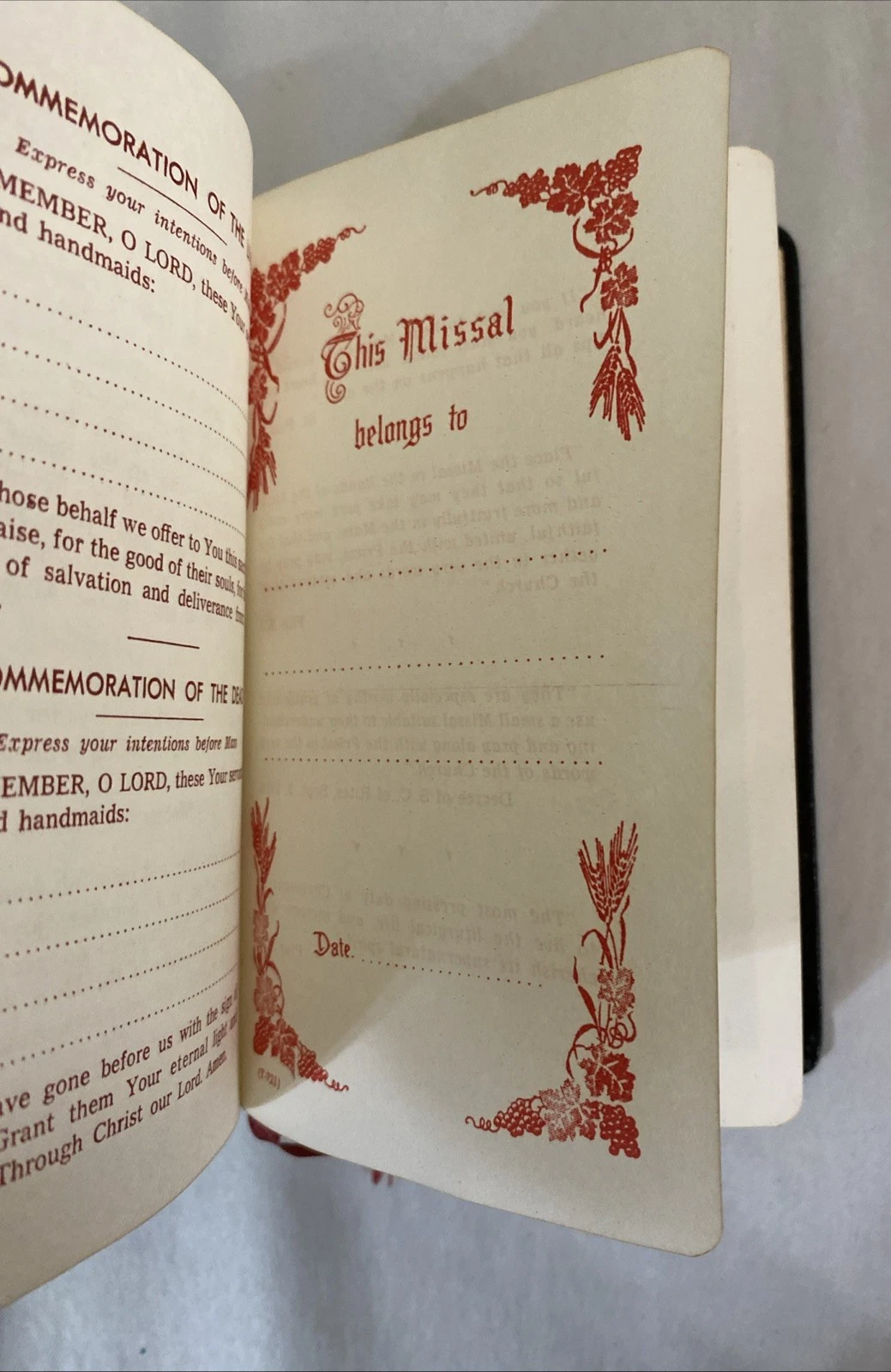 St. Joseph Continuous Sunday Missal 1963 Catholic Book Publishing Co. Ilustrated - Image 4