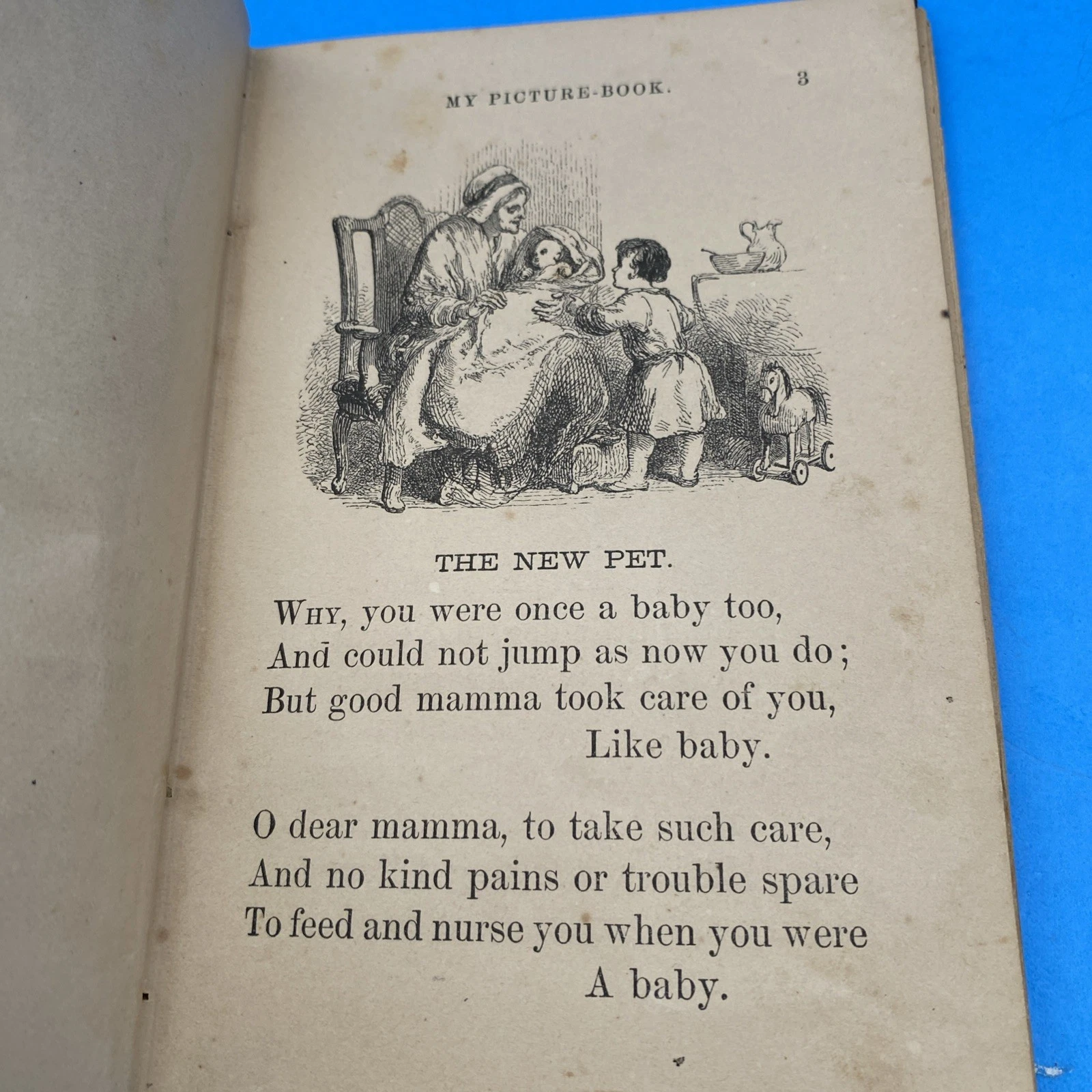c.1860 My Picture-Book American Tract Society 1873 School Prize Illustrated Book - Image 6