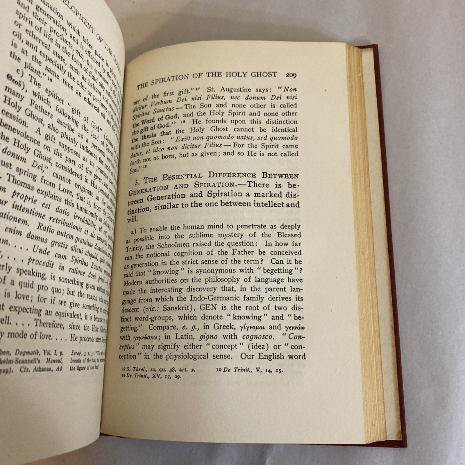 The Divine Trinity A Dogmatic Treatise Volume 2 By Joseph Pohle-Preuss 1945 HC - Image 7
