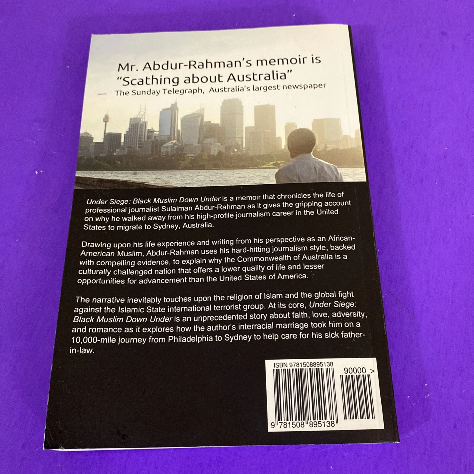 Under Siege Black Muslim Down Under Inscribed 2015 2nd Ed African American Islam - Image 7