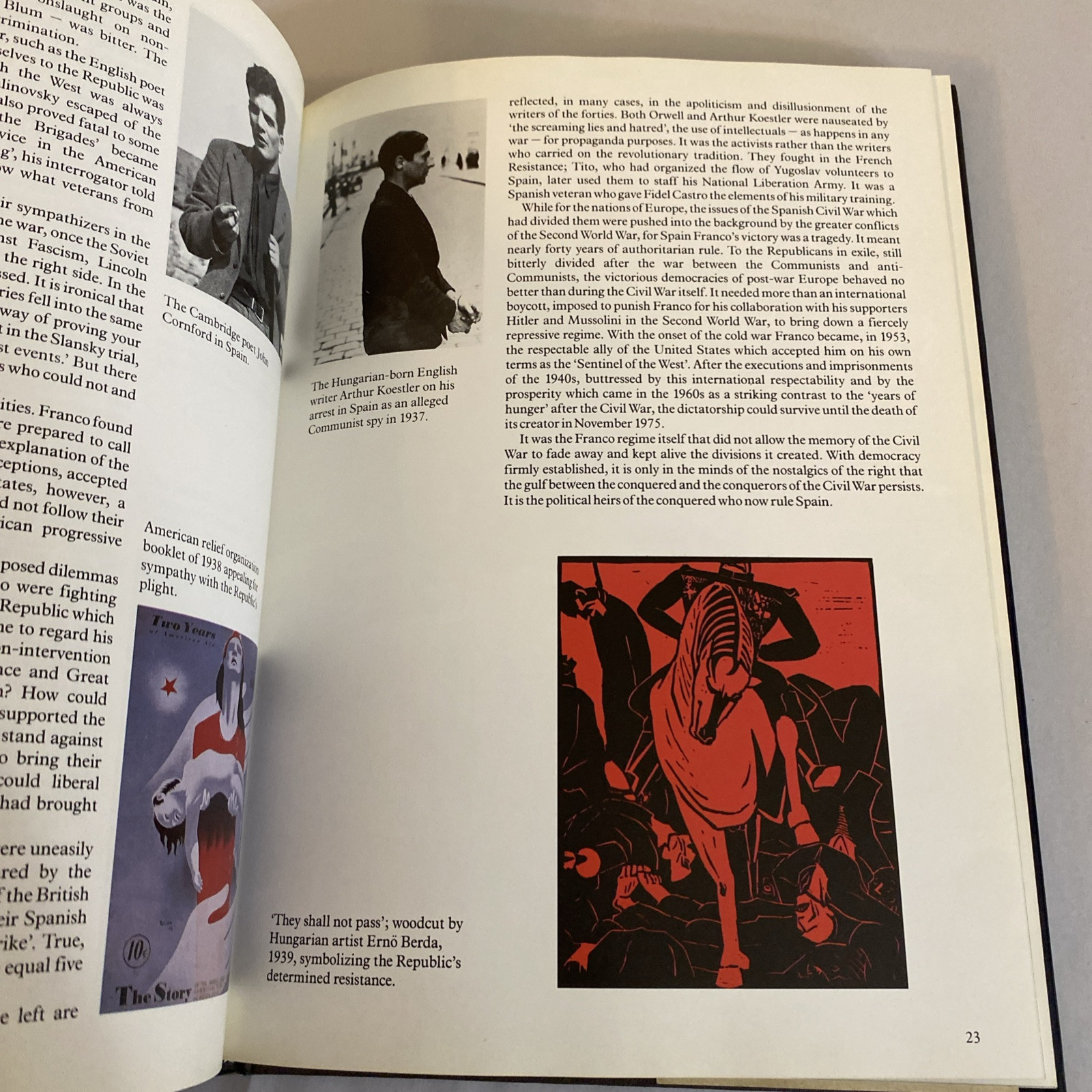 The Spanish Civil War A History in Pictures / 1st Edition 1986 - Image 7