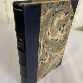 1957 Det Røde Bånd Frank G. Slaughter Danish Aschehoug Half Leather Binding Copy