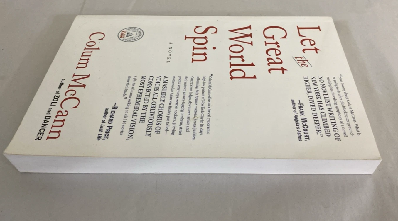Let the Great World Spin Uncorrected Proof 2009 Random House 1st Ed ARC w Letter - Image 9