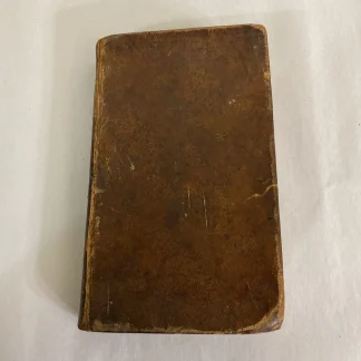 1816 Goldsmith Roman History 9th American Ed Paraclete Potter leather schoolbook