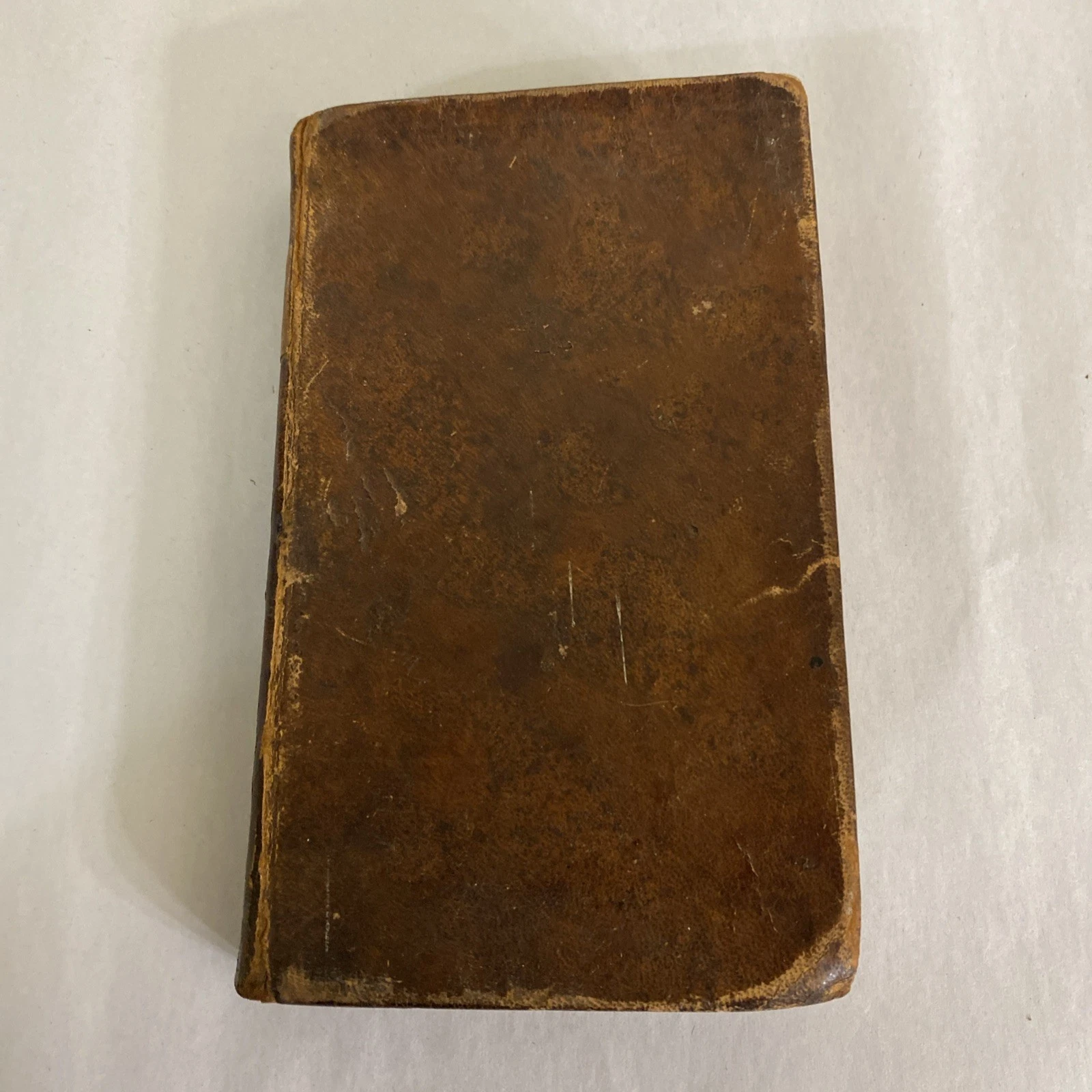 1816 Goldsmith Roman History 9th American Ed Paraclete Potter leather schoolbook