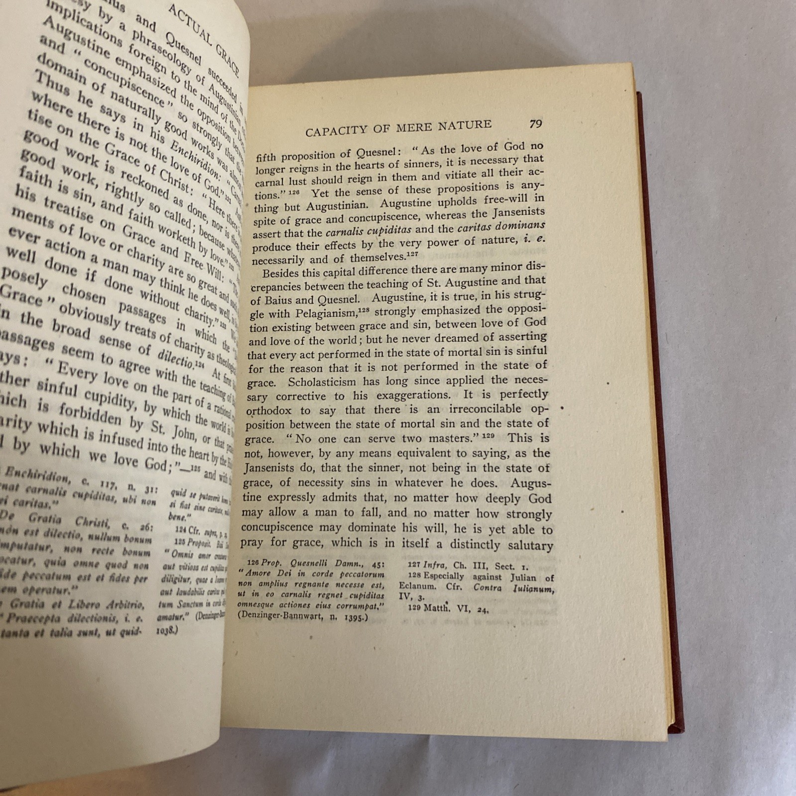 GRACE ACTUAL & HABITUAL, Joseph Pohle, Dogmatic Theology VII 1945 hardcover - Image 5