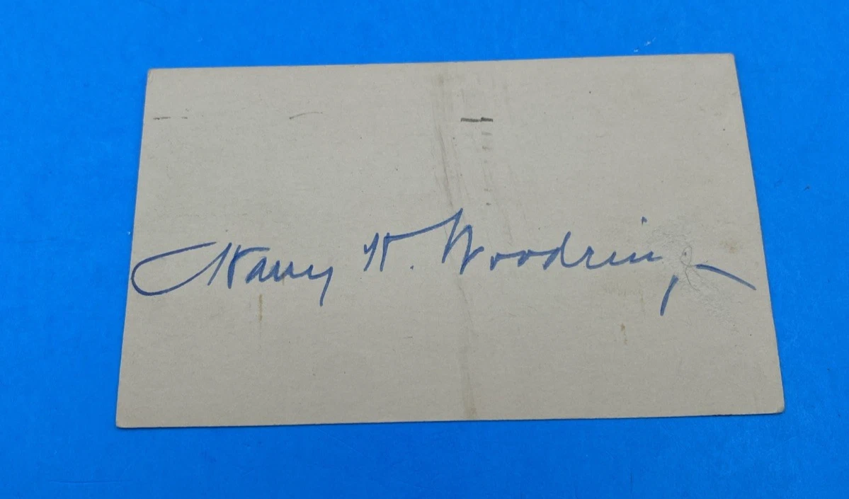 Harry H. Woodring Signed 1¢ Jefferson Postal Card, Topeka KS Cancel 7/2/1945 USA - Image 2