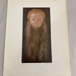 Renoir & Dikran from Verve 1939: Irene Cahen d’Anvers | Portrait of a Girl sheet