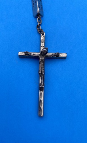 Vtg MoonGlow Glass Mysteries Rosary (Joyful Sorrowful Glorious) Italy Christiany - Image 11