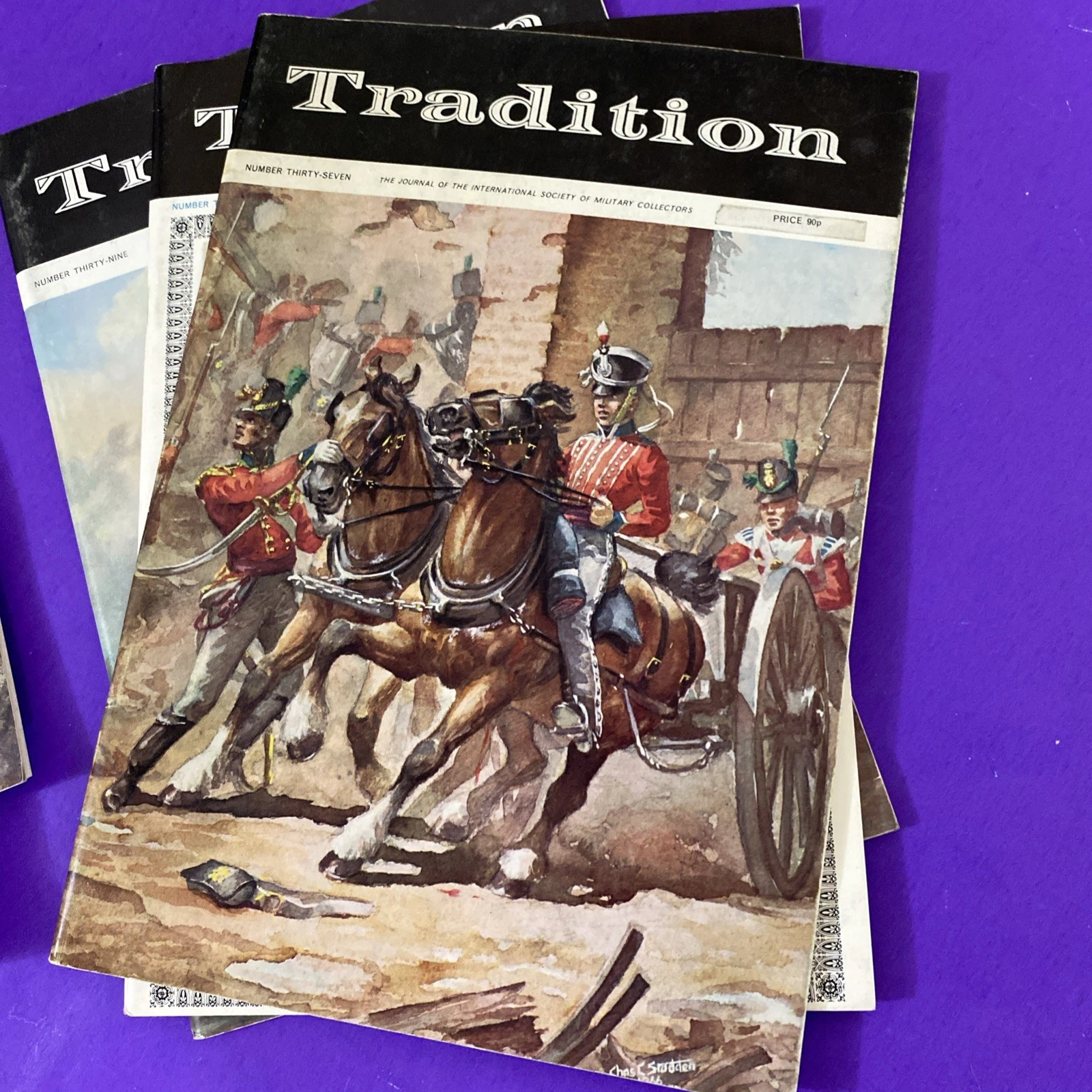Tradition Magazine #33-39 Military Uniforms Napoleonic Wargaming 7 Issue Run Lot - Image 7