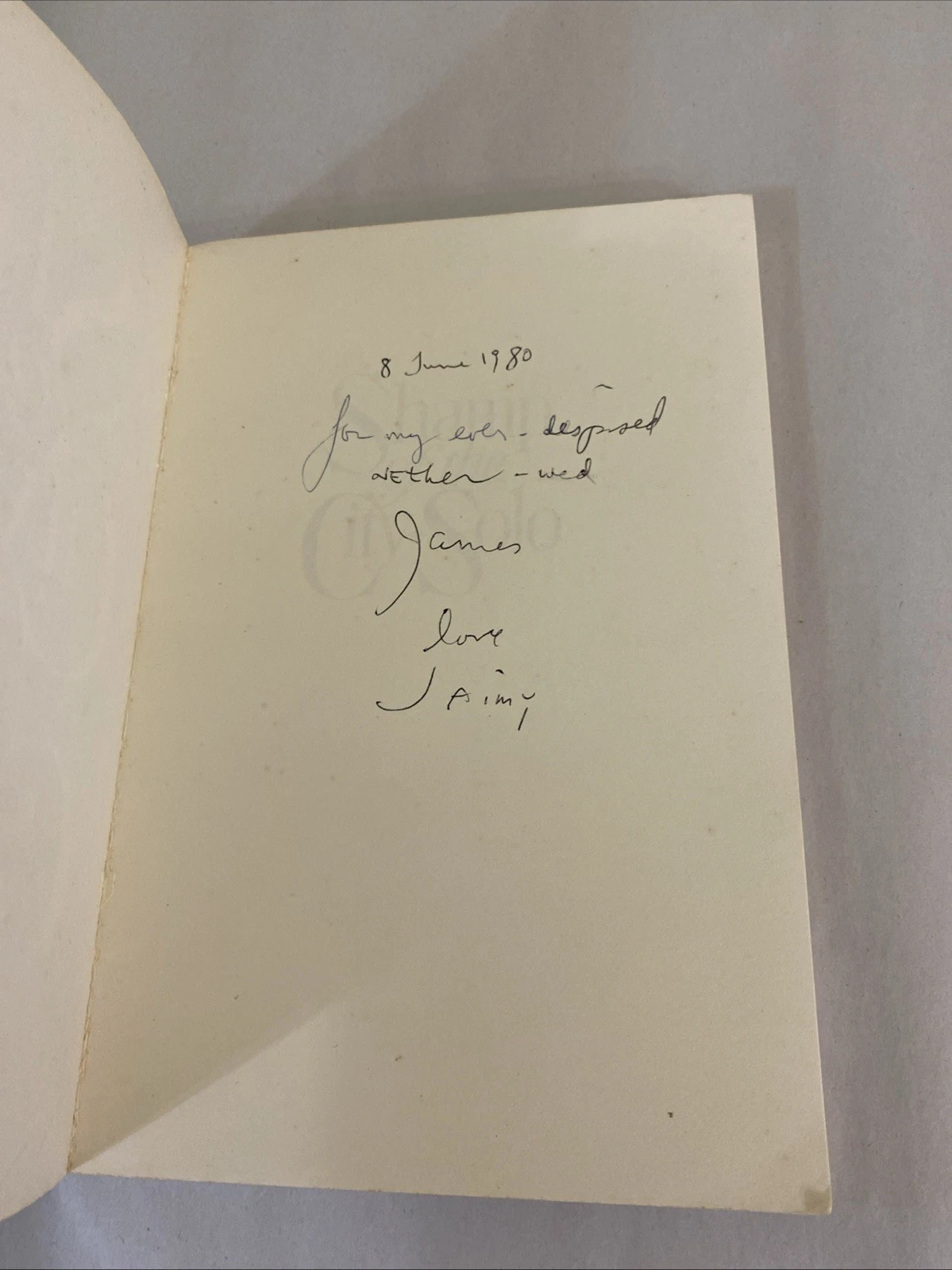 Shamp of the City-Solo by Jaimy Gordon 1980 Signed Softcover Novel Rare - Image 2
