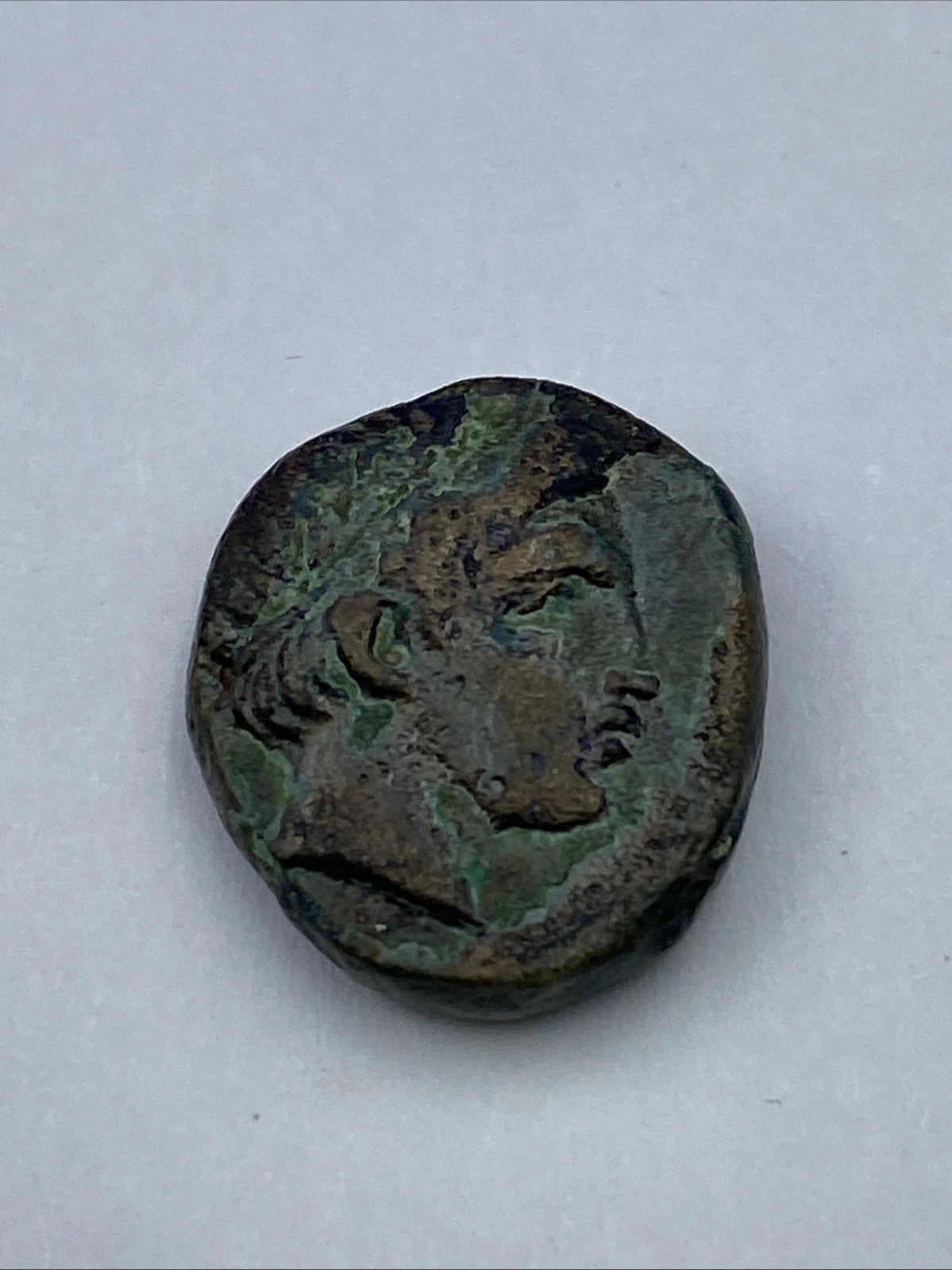 Ancient Greek Coin Kings of Macedon Philip II AE18 Apollo Horseman - Image 3