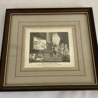 Thomas Cook after Hogarth: The Painter’s Room, Longman engraving c.1807–10