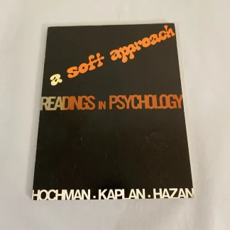 1974 Readings in Psychology Soft Approach Nassau Suffolk Community College