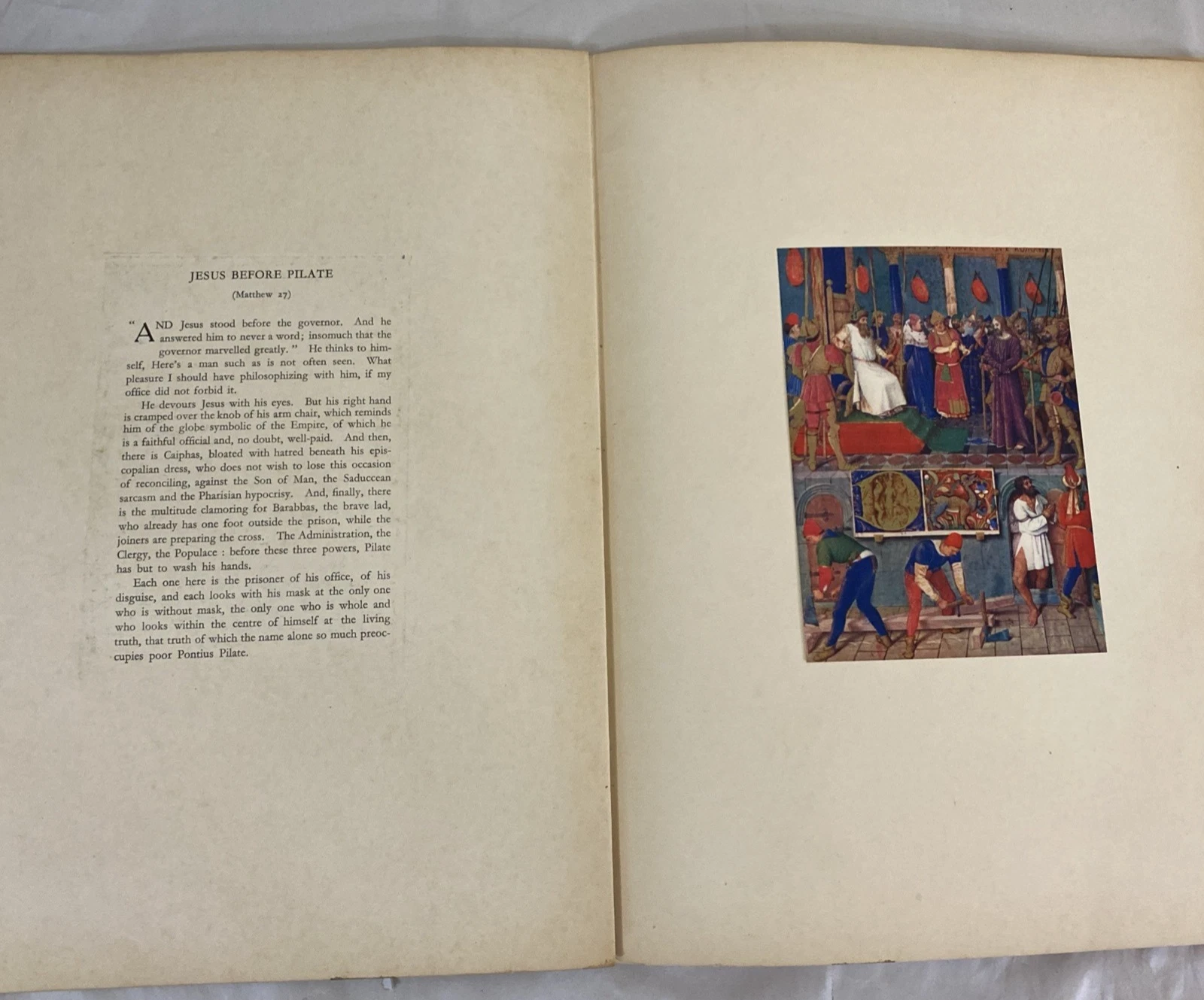 Jean Fouquet Condé Museum Chantilly Book of Hours 11pp Verve 1939 section - Image 7