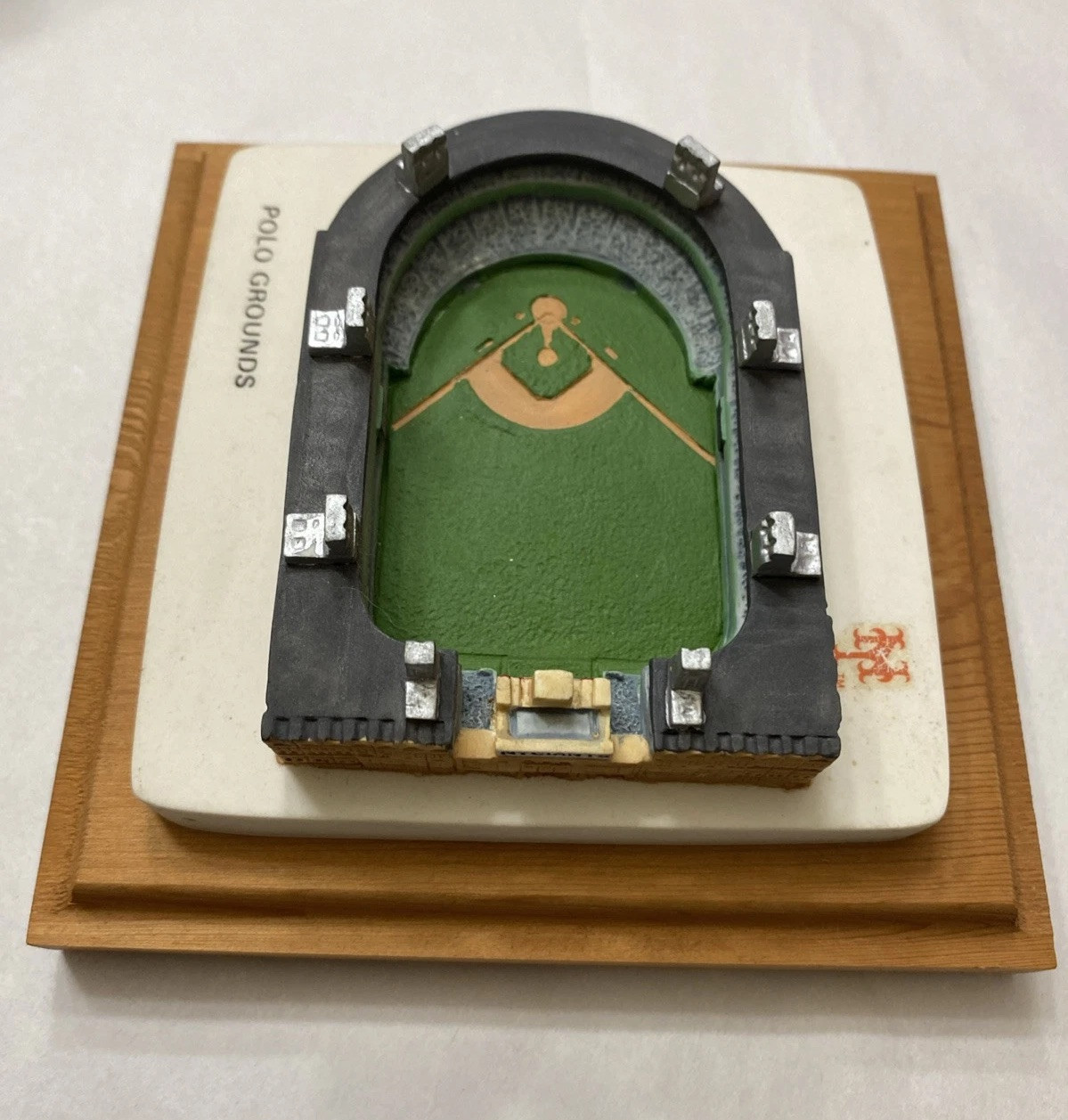 Polo Grounds New York Giants Ceramic Replica Baseball Stadium - Image 3