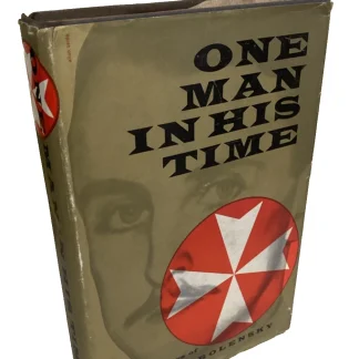 ONE MAN IN HIS TIME: THE MEMOIRS OF SERGE OBOLENSKY - Hardcover - 1958
