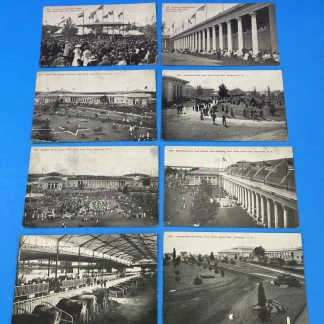 Rare 1907–1915 NY State Fair RPPC Set by Rudolph Bros., Syracuse – 8 Views