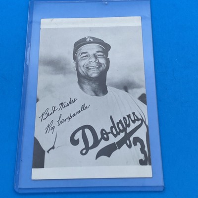 1958 ROY Campanella Career Summary Card