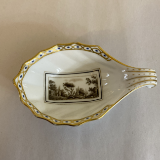 Richard Ginori Fiesole Impero Firenze Shell Shape Spoon Rest