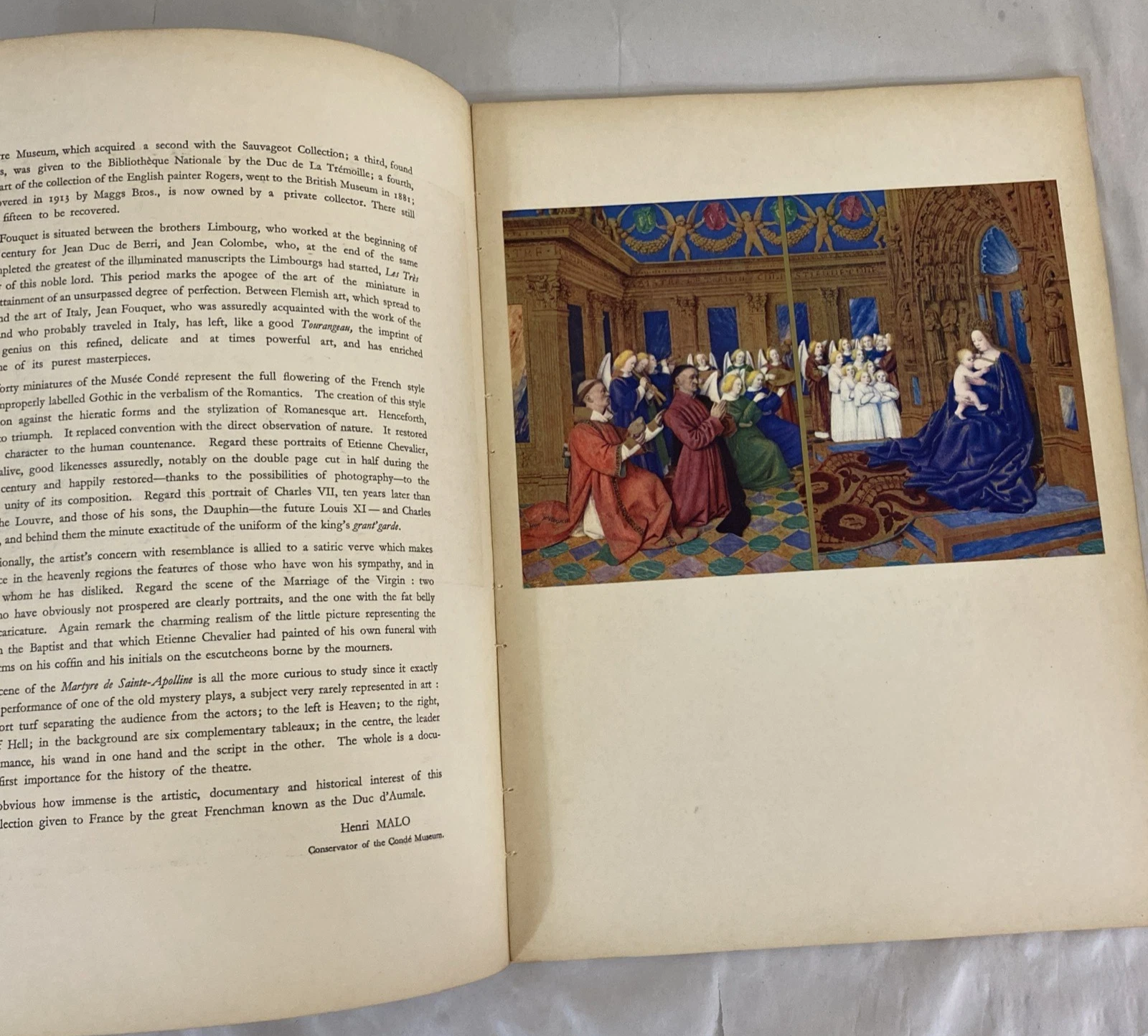 Jean Fouquet Condé Museum Chantilly Book of Hours 11pp Verve 1939 section - Image 3