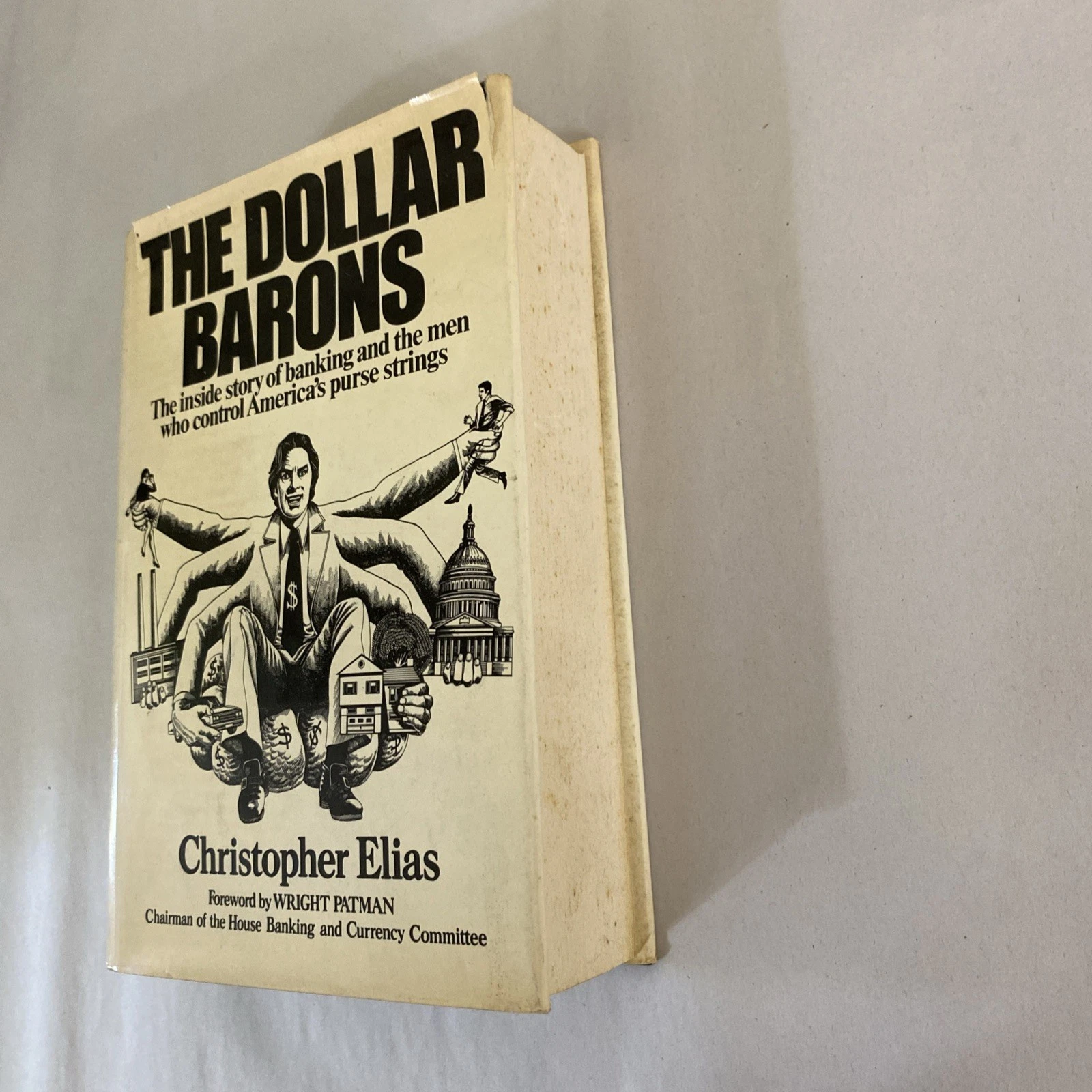The Dollar Barons HB/DJ 1973 First Printing by Christopher Elias Banking 1st/1st - Image 5