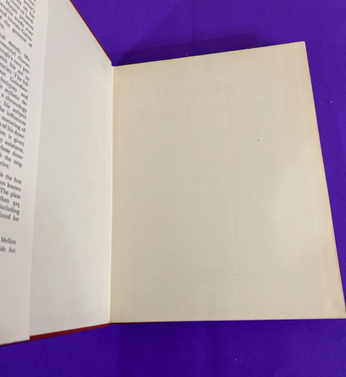 John Hayes Drawings of Thomas Gainsborough Vol II Plates 1971 Yale Art Book w DJ - Image 4