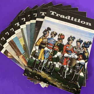 Tradition Magazine #50-59 Military Uniforms Indian Cavalry Complete 10 Issue Run
