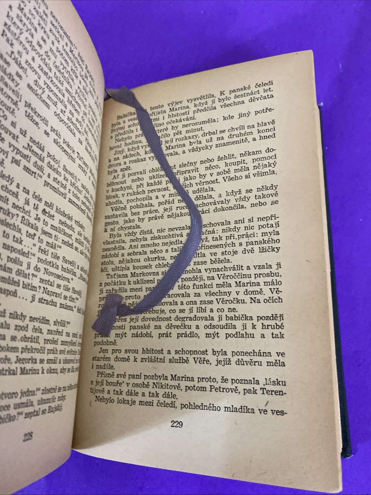 1952 Goncharov Strž The Precipice Czech Hardcover Fuka Binding - Image 8
