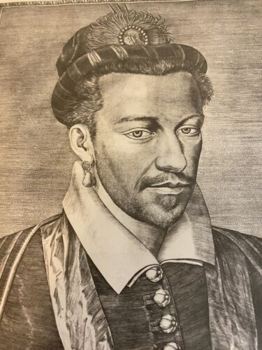 Rare Print of "Henri III, King of France" by Jerome Wierix – Fototyp A. Gotza Ed - Image 3