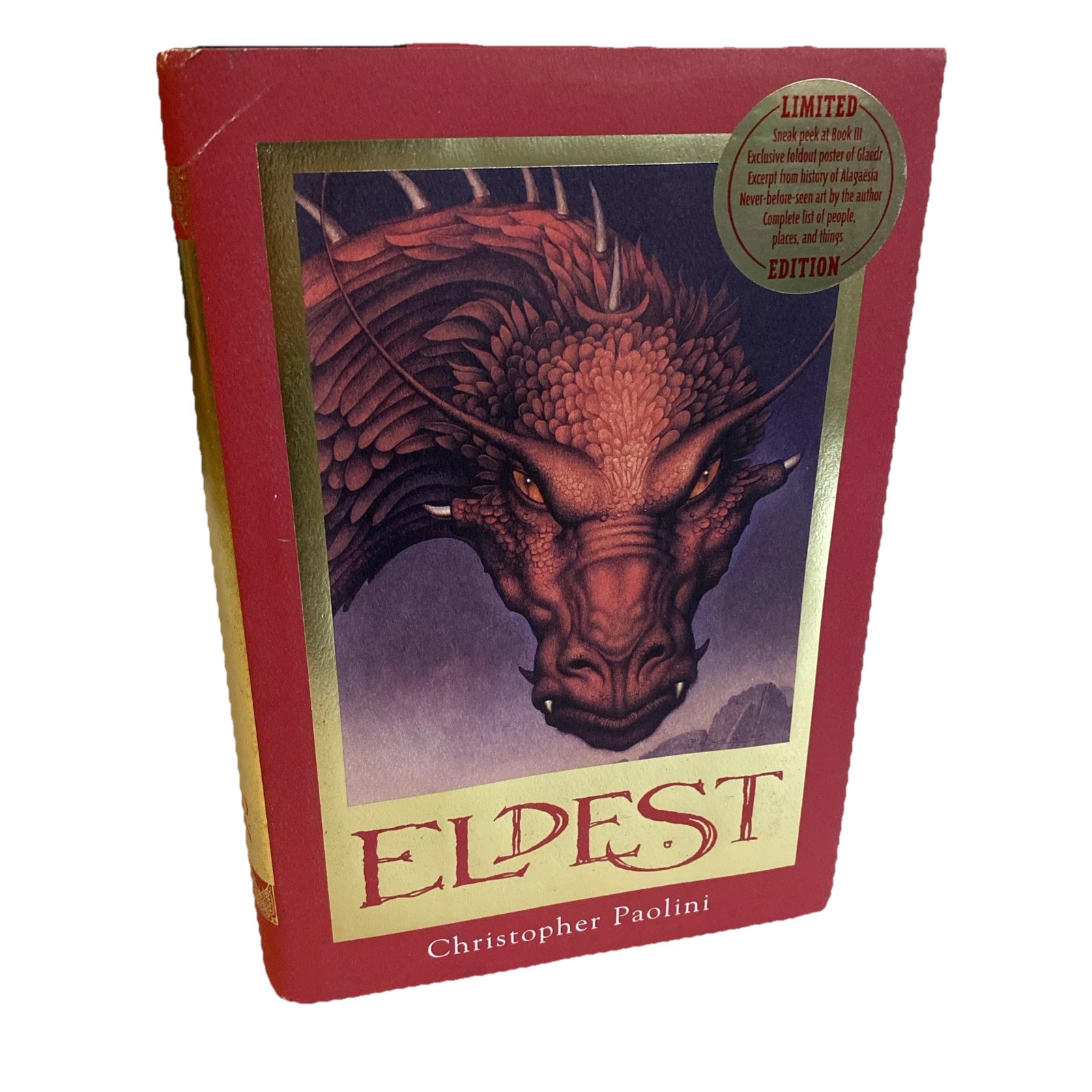 Elpest by Christopher Paolini First Limited Edition