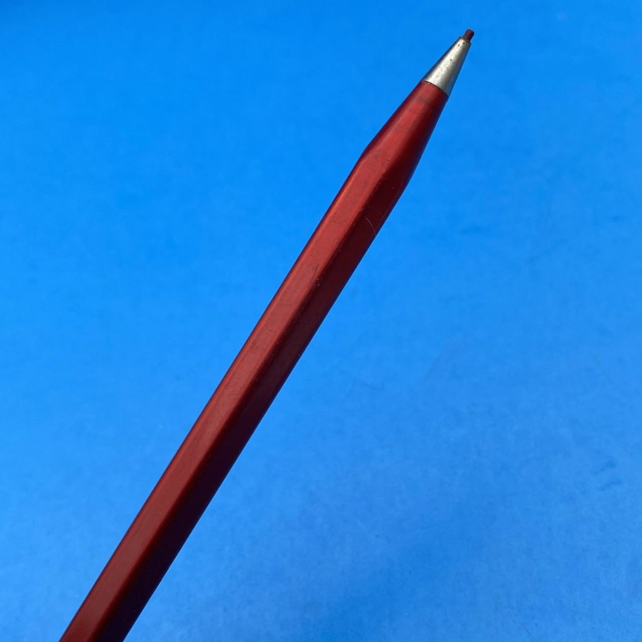 Vintage Figural Clip EAGLE CHROMATIC Made in USA Mechanical Pencil Red - Image 7