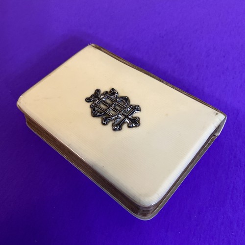 Common Prayer Book Church Of England c1900 Sterling Silver Cross Cellulose Cover - Image 10