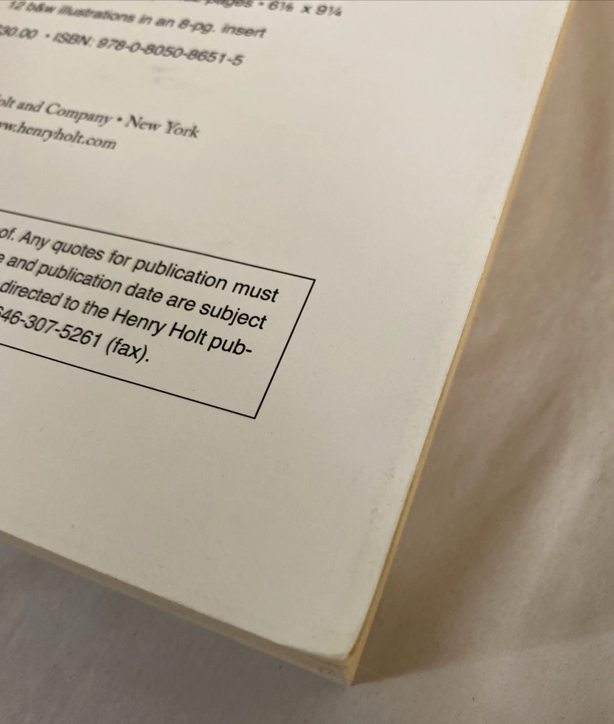 Samuel Johnson A Life David Nokes Uncorrected Proof ARC w Editorial Notes 2010 - Image 2