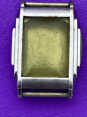 Vintage Josca Swiss Watch by Savo 15J Small Seconds c1948 Hinged Case Project - Image 5