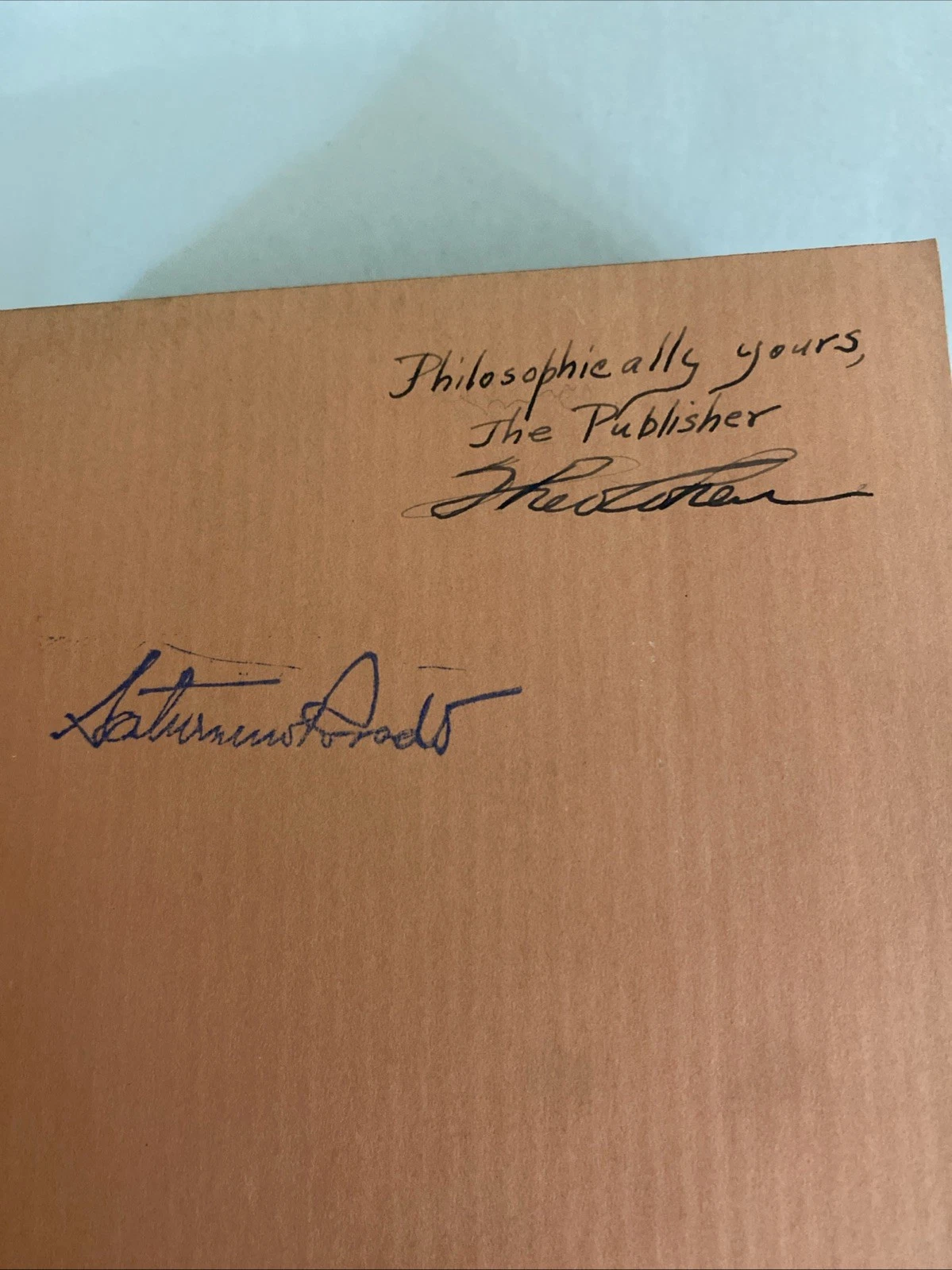 Spinoza A Life of Reason 1932 1st ed Wolfson publisher inscription HC philosophy - Image 8