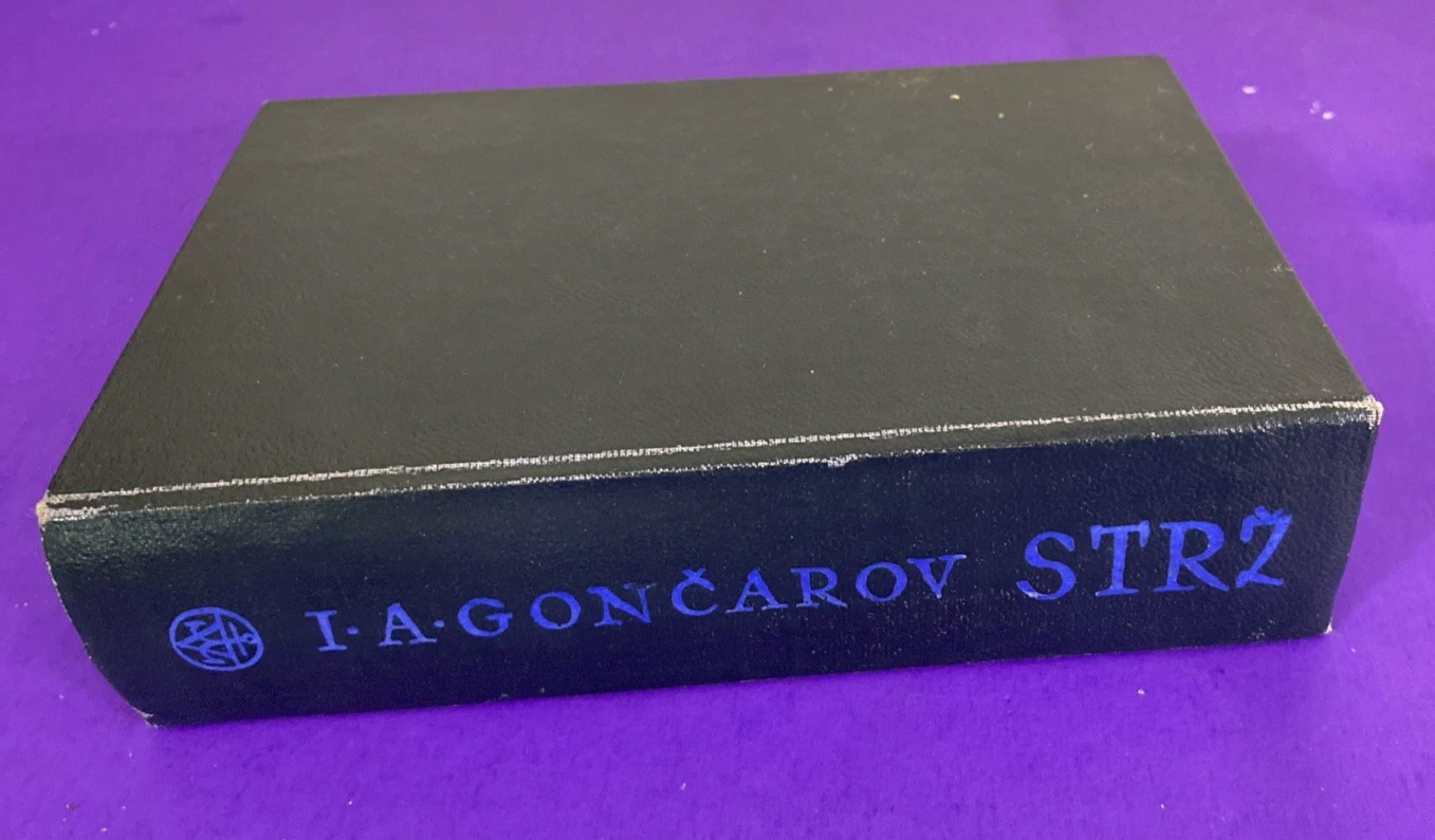 1952 Goncharov Strž The Precipice Czech Hardcover Fuka Binding - Image 10