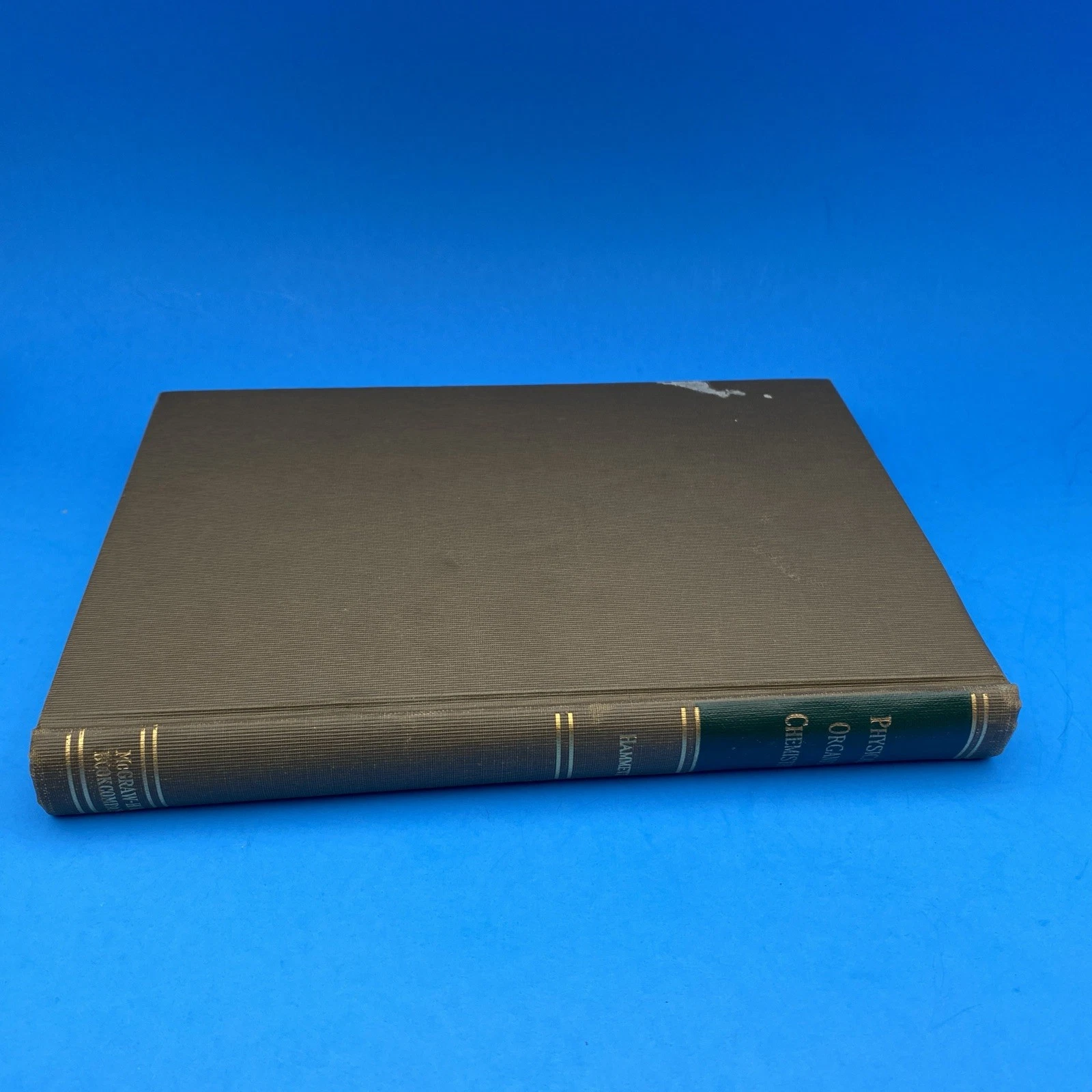 1940 Hammett Physical Organic Chemistry 7th Impression Tuthill Polytechnic Notes - Image 12
