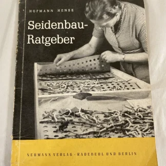 1954 Seidenbau-Ratgeber German Silkworm Breeding DDR Agriculture Handbook