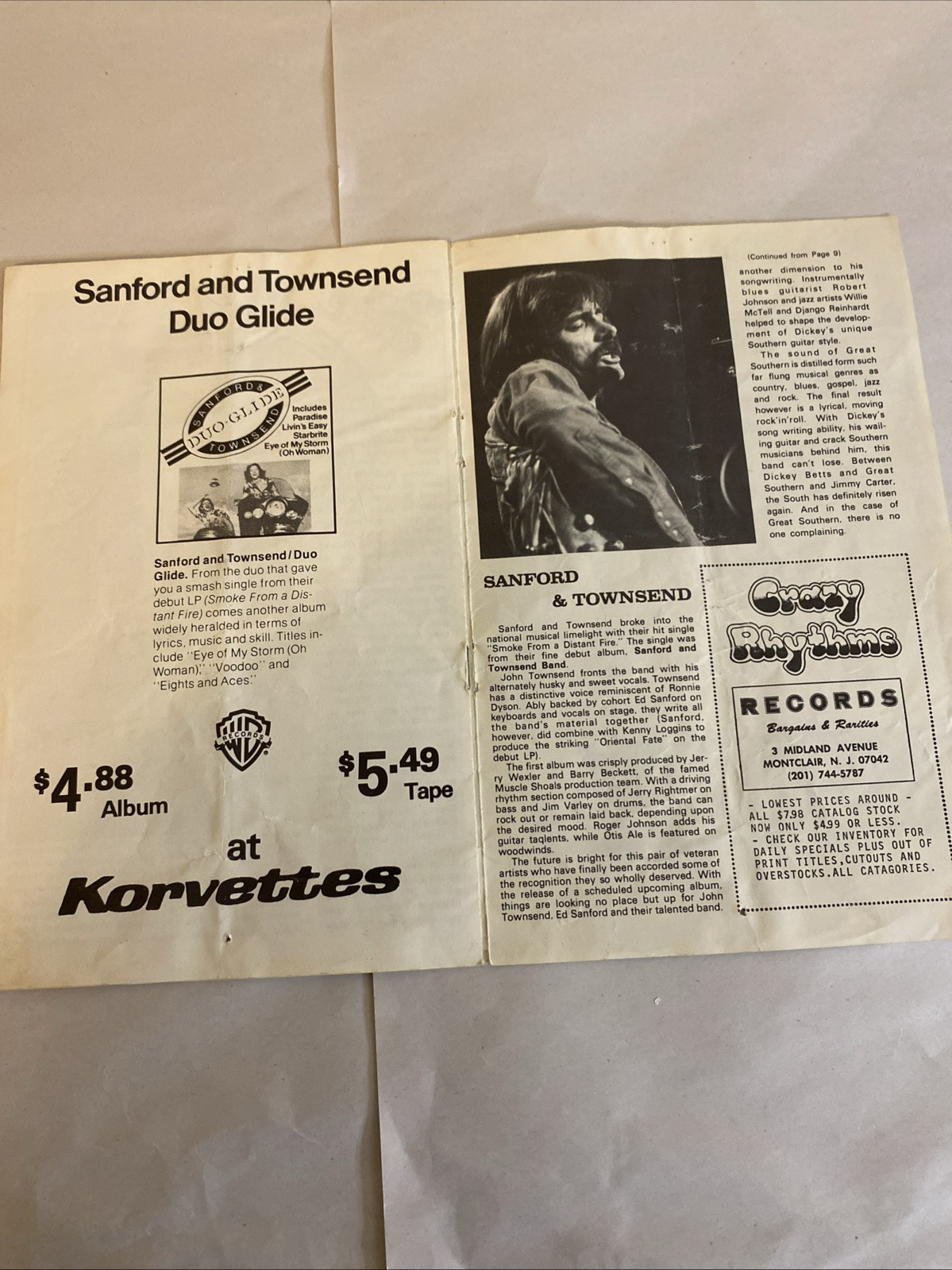 JERRY GARCIA Band Program - At The Capitol March 1978 - Image 11
